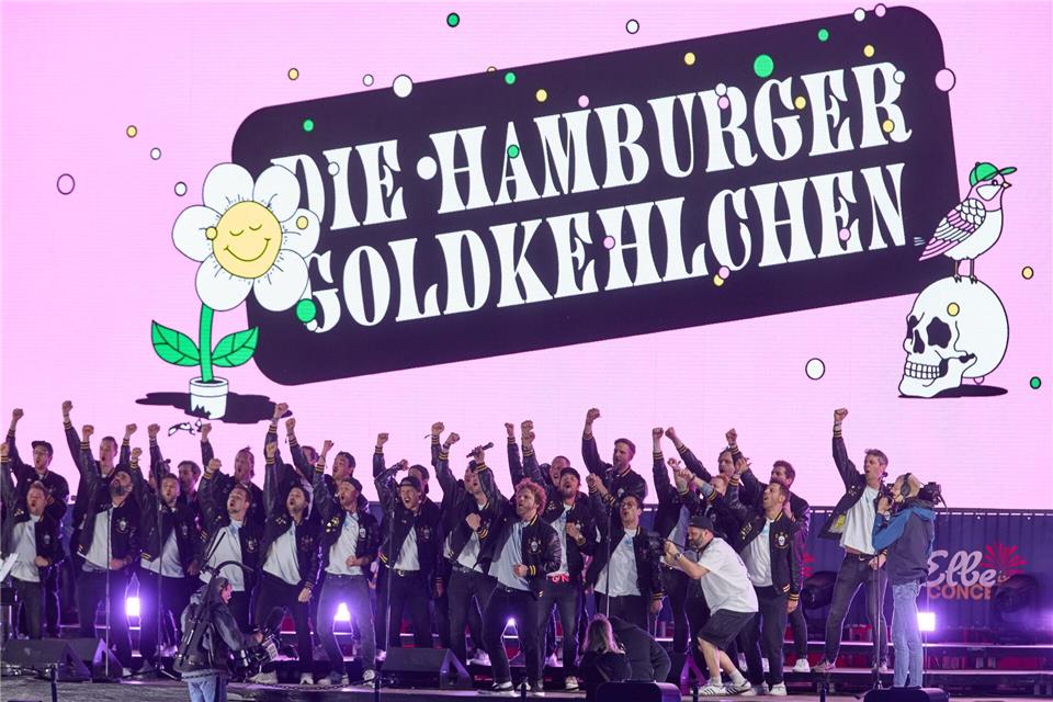 Mindestens genauso schnell gingen die Tickets für diesen Männerchor weg. (Archivbild)Georg Wendt/dpa