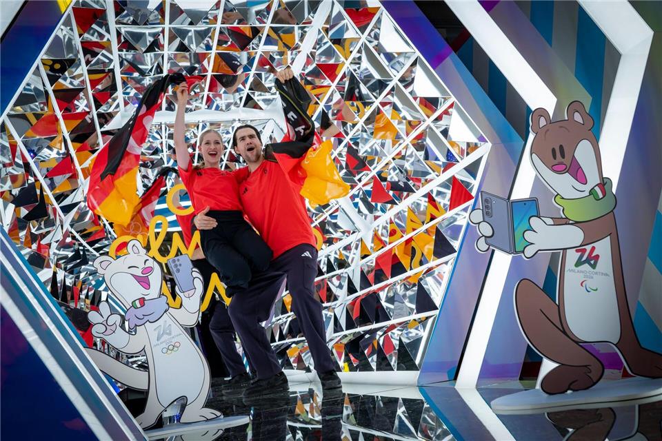 Minerva Fabienne Hase und Nikita Volodin sind zwei von insgesamt 19 Berliner Olympiateilnehmern. Peter Kneffel/dpa