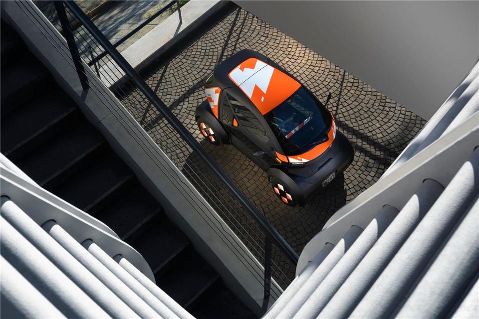 Minimale Mobilität im Fokus: Klein und wendig - diese Vorteile kann das kleine Gefährt in der Stadt gut ausspielen.Renault/dpa-tmn