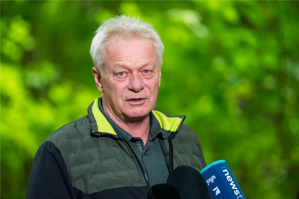 Minister Rainer: „Wald schützen heißt Wald nutzen.“Christophe Gateau/dpa