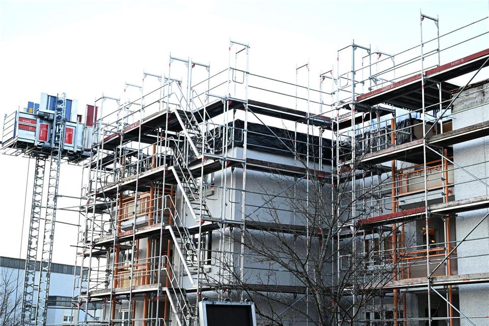 Ministerium: 3.367 neue Sozialwohnungen bewilligt. (Symbolbild)Bernd Weißbrod/dpa