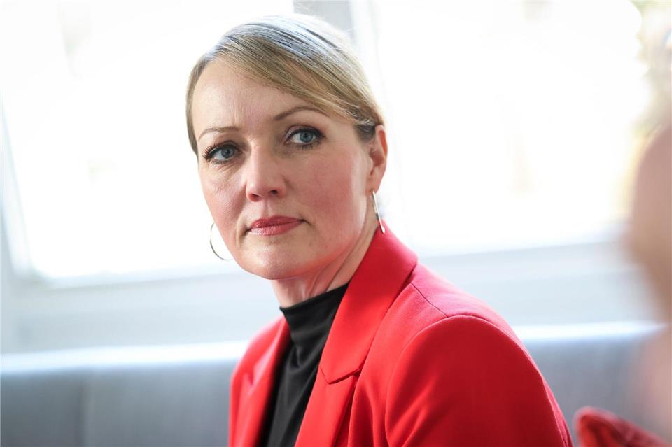 „Mir soll einer mal erklären, wie man neue Jobs gewinnt, wenn man den Sozialstaat rasiert“: Laura Pooth.Christian Charisius/dpa