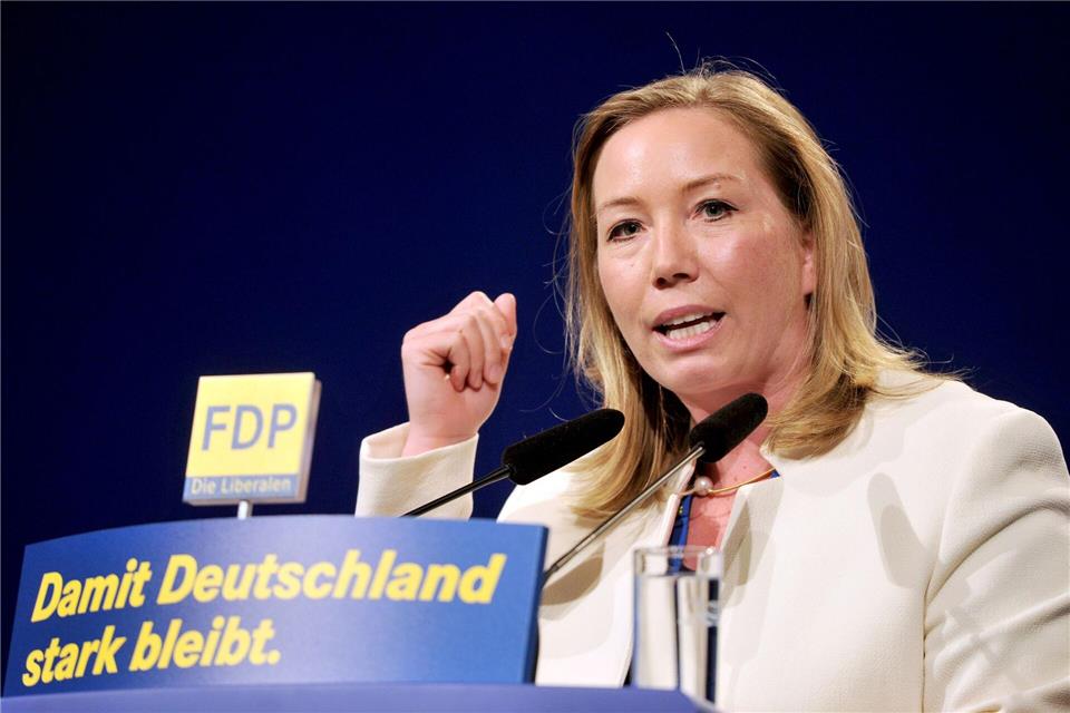 Miriam Gruß war einst eine wichtige FDP-Politikerin in Bayern, als die Liberalen Teil der bayerischen Staatsregierung waren. (Archivbild)picture alliance / dpa