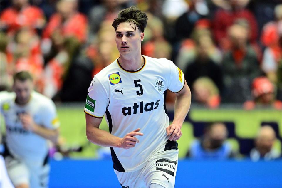 Miro Schluroff belebte das deutsche Angriffsspiel. Sina Schuldt/dpa