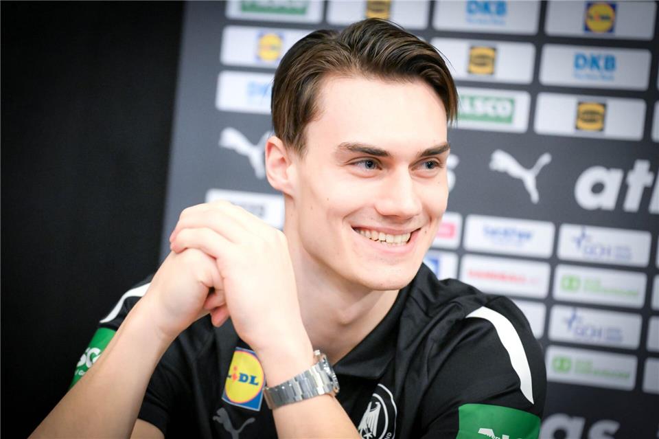 Miro Schluroff ist die Allzweckwaffe im DHB-Team.Sina Schuldt/dpa