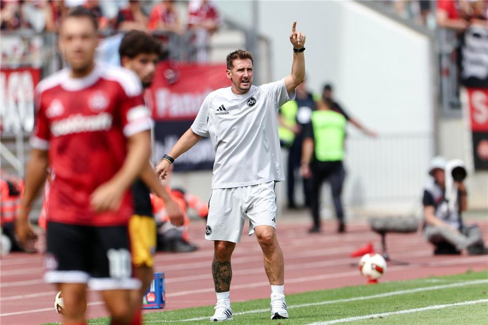 Miroslav Klose erlebt einen Traumstart seiner Nürnberger.Daniel Löb/dpa