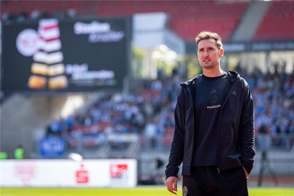 Miroslav Klose findet mit dem 1. FC Nürnberg nicht in die Erfolgsspur.Daniel Karmann/dpa