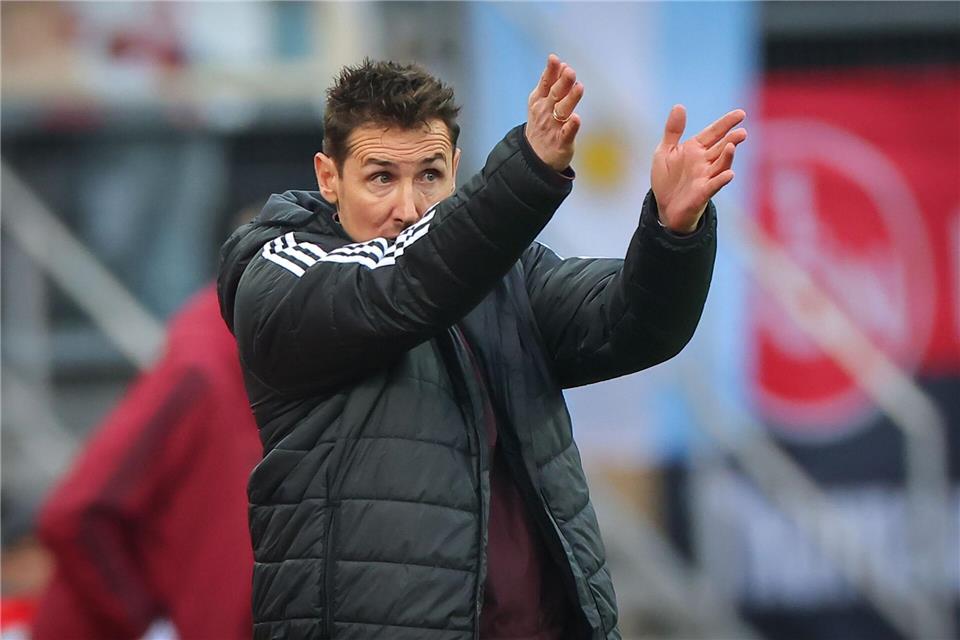 Miroslav Klose freut sich auf den Rückrundenstart. (Archivbild)Daniel Karmann/dpa