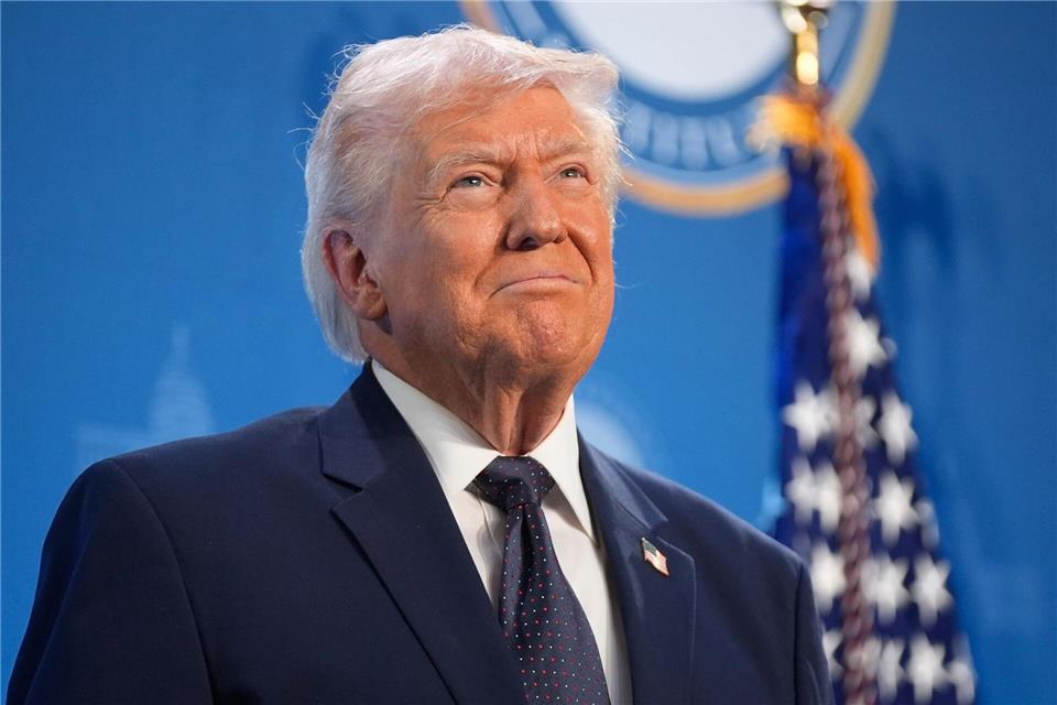 Mischte sich in den Fall auch ein: US-Präsident Donald Trump. (Archivbild)Mark Schiefelbein/AP/dpa