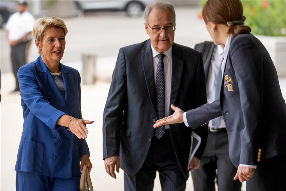 Mission impossible: Bundespräsidentin konnte in Washington nichts ausrichten.  Mark Schiefelbein/AP/dpa