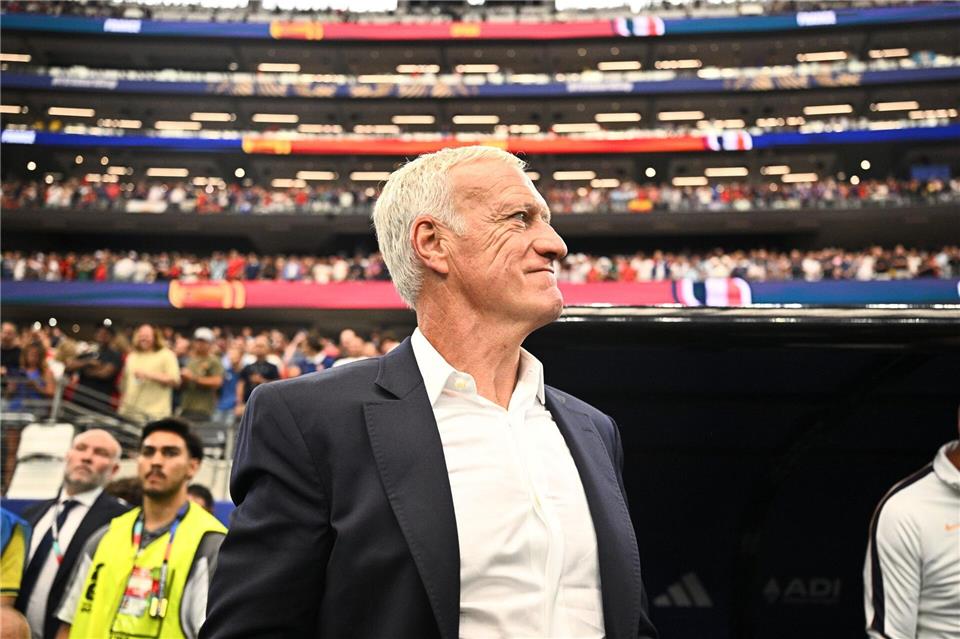 Mit 26 WM-Spielen ist Didier Deschamps Rekord-Trainer.Tom Weller/dpa