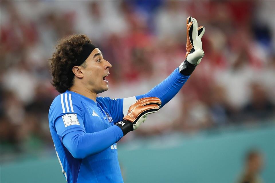 Mit 40 Jahren zur sechsten WM: Mexikos Guillermo Ochoa. (Archivbild)Christian Charisius/dpa