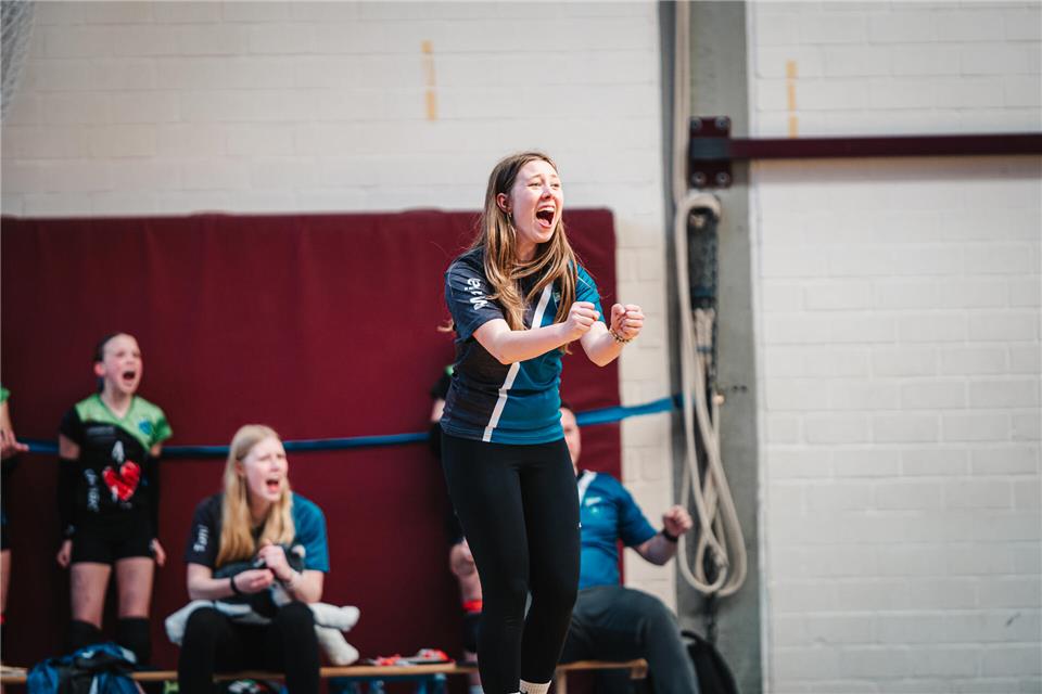 Mit Begeisterung und vollem Einsatz für den RSV Borken bei der Sache: Maja Gantefort