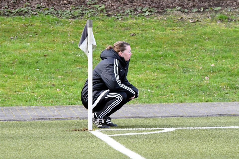 Mit Blick auf die Bezirksliga-Saison sagt Rekens Trainerin Nadine Dünnewald: „Wir wollen nichts mit dem Abstieg zu tun haben und uns im Mittelfeld positionieren.“