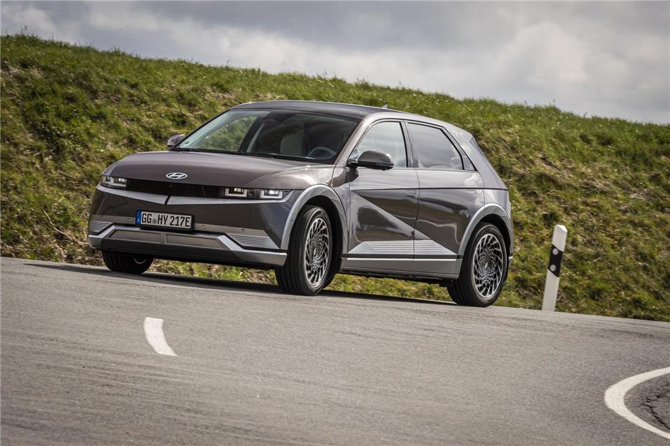 Mit Ecken und Kanten: Optisch entkommt der Hyundai Ioniq 5 dem Einheitsbrei - ist er auch technisch eine Delikatesse für Gebrauchtkäufer?Hyundai/dpa-tmn