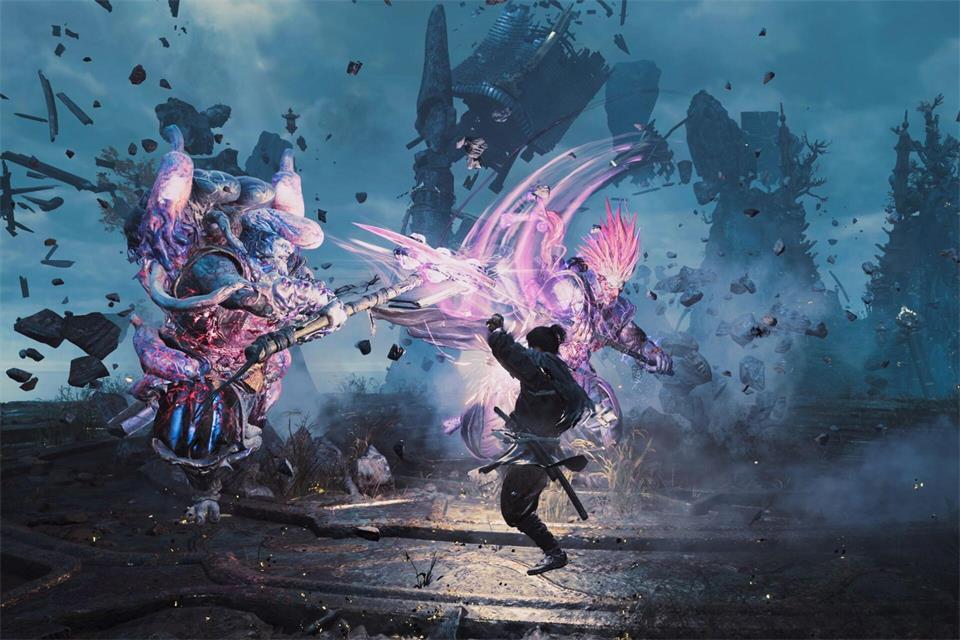 Mit Hilfe eines magischen Handschuhs muss man in „Onimusha: Way of the Sword“ als Samurai Dämonen abwehren, die die Welt der Menschen erobern wollen.---/Capcom/dpa-tmn