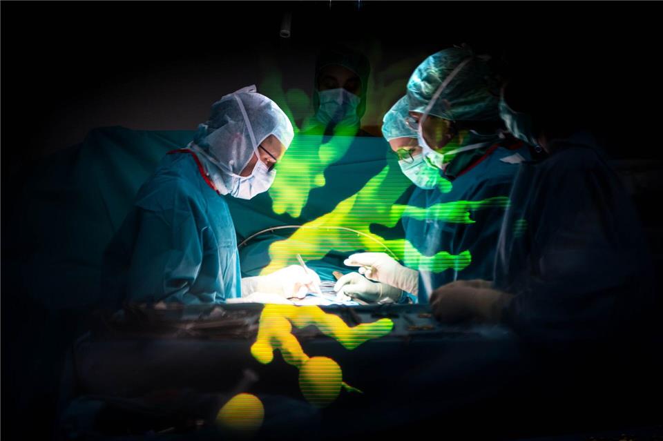 Mit Holomedizin können Eingriffe präziser geplant und durchgeführt werden.Sina Schuldt/dpa