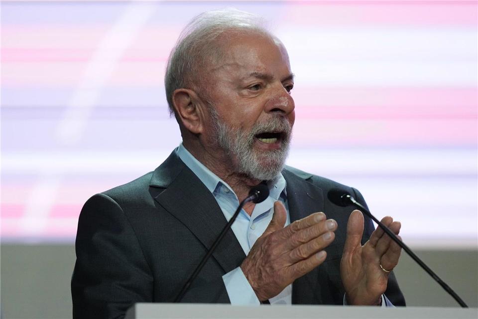 Mit Leidenschaft für die Klimawissenschaft: Brasiliens Präsident Lula.Fernando Llano/AP/dpa