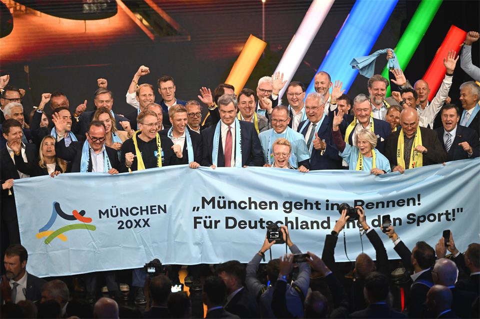 Mit München will der DOSB Olympia nach Deutschland holen.Marijan Murat/dpa