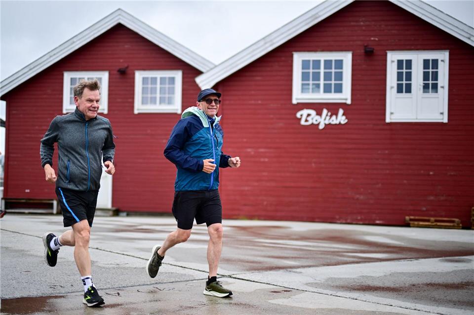 Mit Sport in den Tag: Wadephul beim JoggenSebastian Christoph Gollnow/dpa