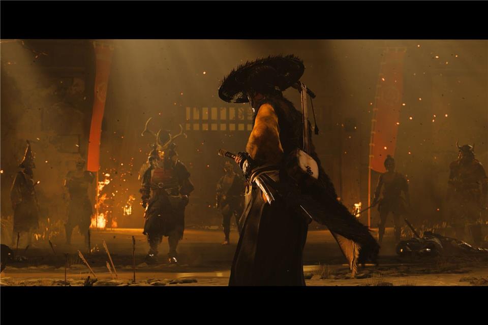 „Ghost of Yotei“: Wunderschöne Rache Mit Stealth ist hier nichts mehr: Atsu muss sich direkt durch die gegnerischen Horden kämpfen.Sony Interactive Entertainment/dpa-tmn