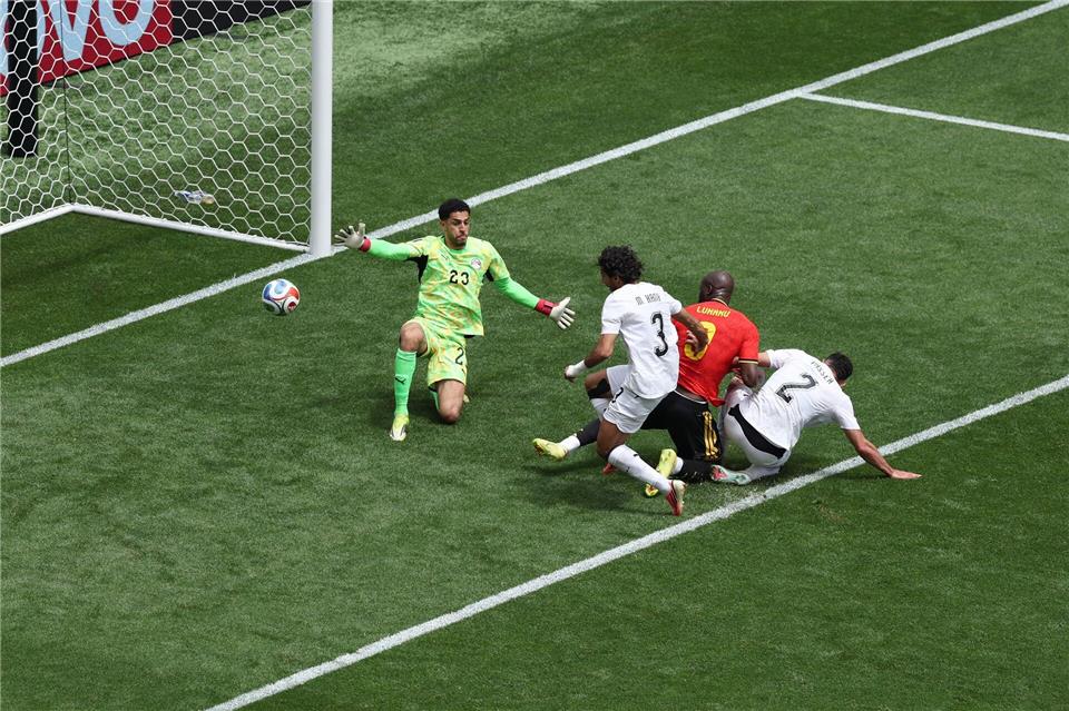 Mit aller Wucht: Lukaku ist ein Strafraumstürmer.Maddy Grassy/AP/dpa