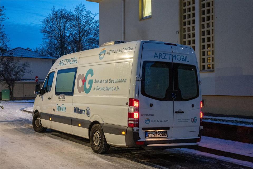 Mit dem Arztmobil behandelt der Verein Armut und Gesundheit in Mainz Obdachlose. (Archivbild)Peter Zschunke/dpa-Zentralbild/dpa