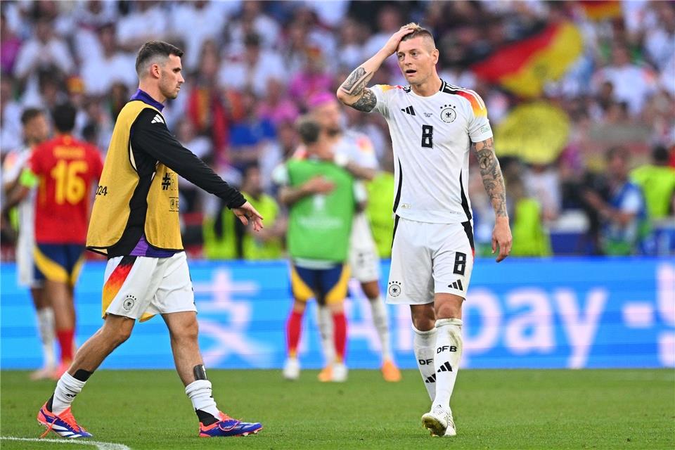 Mit dem Aus der DFB-Auswahl endete zugleich die Karriere von Toni Kroos.