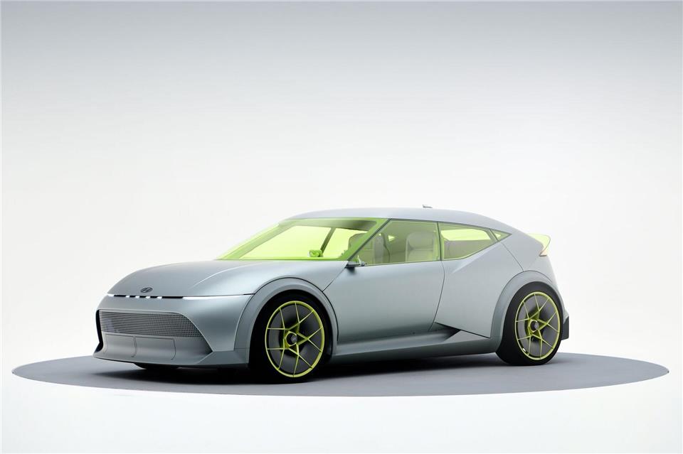 Mit dem Concept Three gibt Hyundai Ausblick auf einen kompakten Ioniq.Hyundai/dpa-tmn