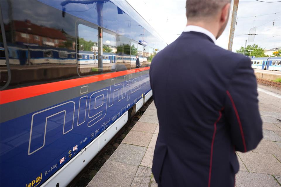 Mit dem Nachtzug kommt man von Hamburg ins europäische Ausland. (Symbolbild)Marcus Brandt/dpa