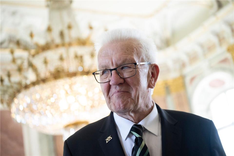 Mit dem Namen für das aktuelle Hoch hat Winfried Kretschmann nichts zu tun.Marijan Murat/dpa