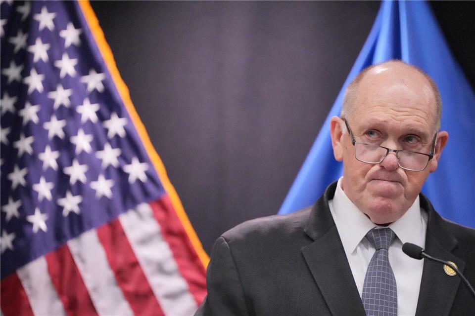 Mit den Razzien in Minnesota soll dem US-Grenzschutzbeauftragten Tom Homan zufolge Schluss sein.Leila Navidi/Star Tribune/AP/dpa