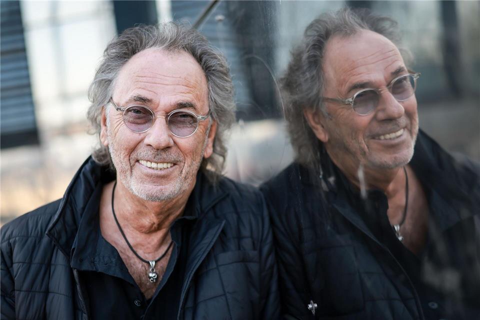 Mit der Band „The Bad Falling Bostels“ landete Hugo Egon Balder in Bad Fallingbostel einen Hit. (Archivbild)Christian Charisius/dpa