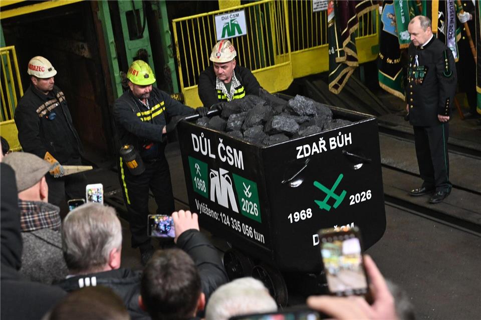Mit der Schließung des Bergwerks CSM geht in Tschechien die Steinkohle-Ära zu Ende.O·ana Jaroslav/CTK/dpa