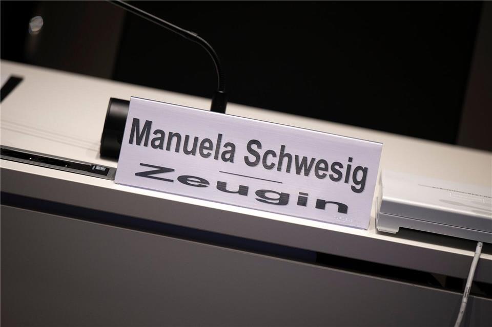 Mit der Vernehmung von Manuela Schwesig schloss der Untersuchungsausschuss seine Zeugenvernehmungen ab.Philip Dulian/dpa