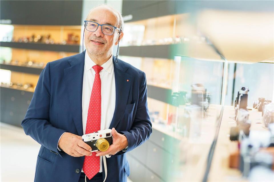 Mit der Verpflichtung von Andreas Voll setzt der Leica-Mehrheitseigentümer und Aufsichtsratsvorsitzende Andreas Kaufmann auf eine Verjüngung im Vorstand. (Foto Archiv)Andreas Arnold/dpa