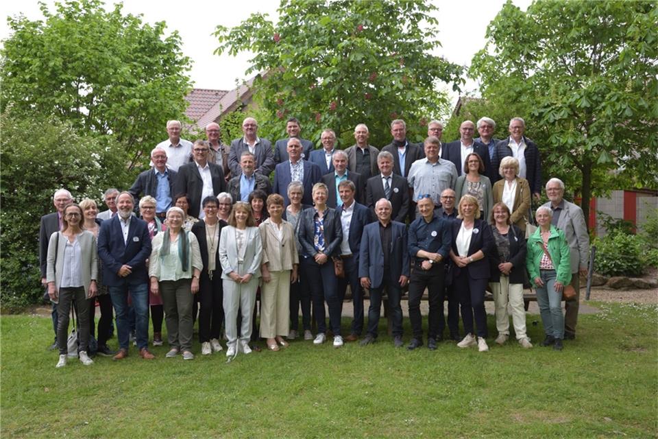 Mit einem Jahr Verspätung haben sich die ehemaligen Schüler getroffen.