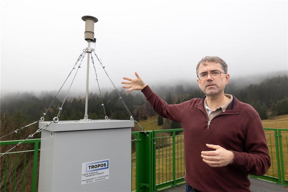 Mit ersten Befunden aus den Messdaten rechnet van Pinxteren Mitte nächsten Jahres.Michael Reichel/dpa