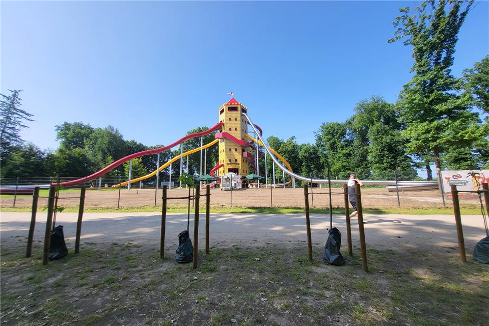 Mit etwas Verspätung hat der neue „Drachenturm“ im Frankenhof nun seit Freitag (13. Juni) offiziell eröffnet.