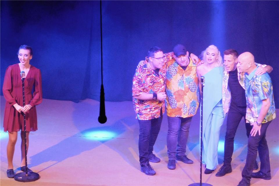 Mit facettenreichen Stimmen überzeugten die Sänger der „Fun Generation“.