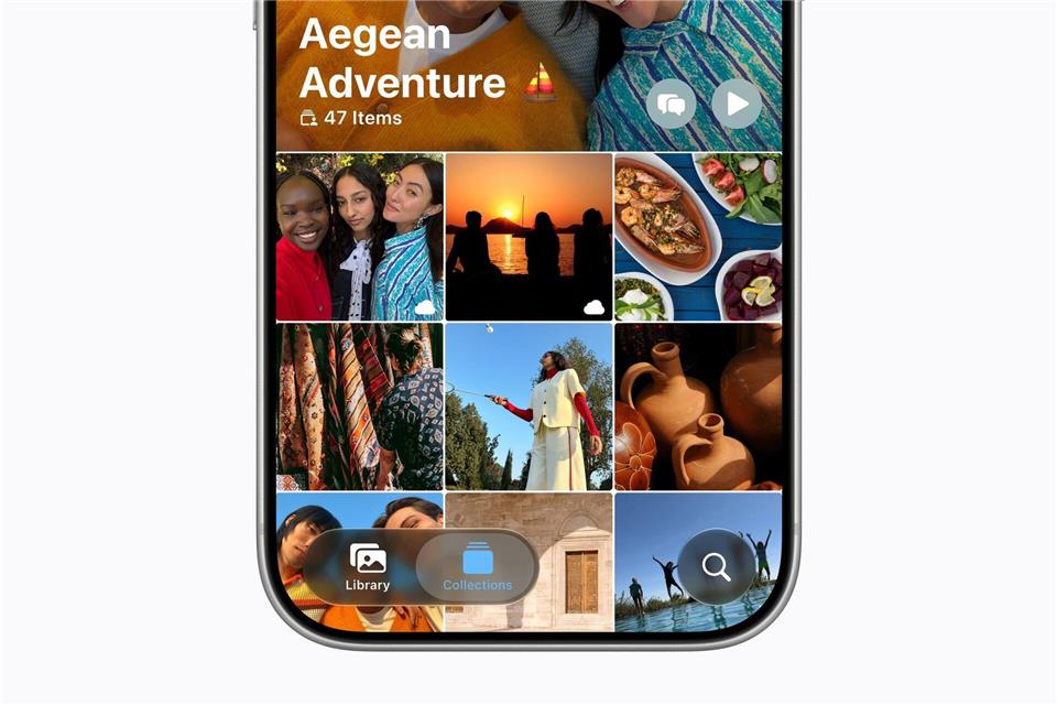 Mit iOS 27 kann man seine Fotoalben dann auch mit Windows- und Android-Usern teilen.-/Apple Inc./dpa-tmn