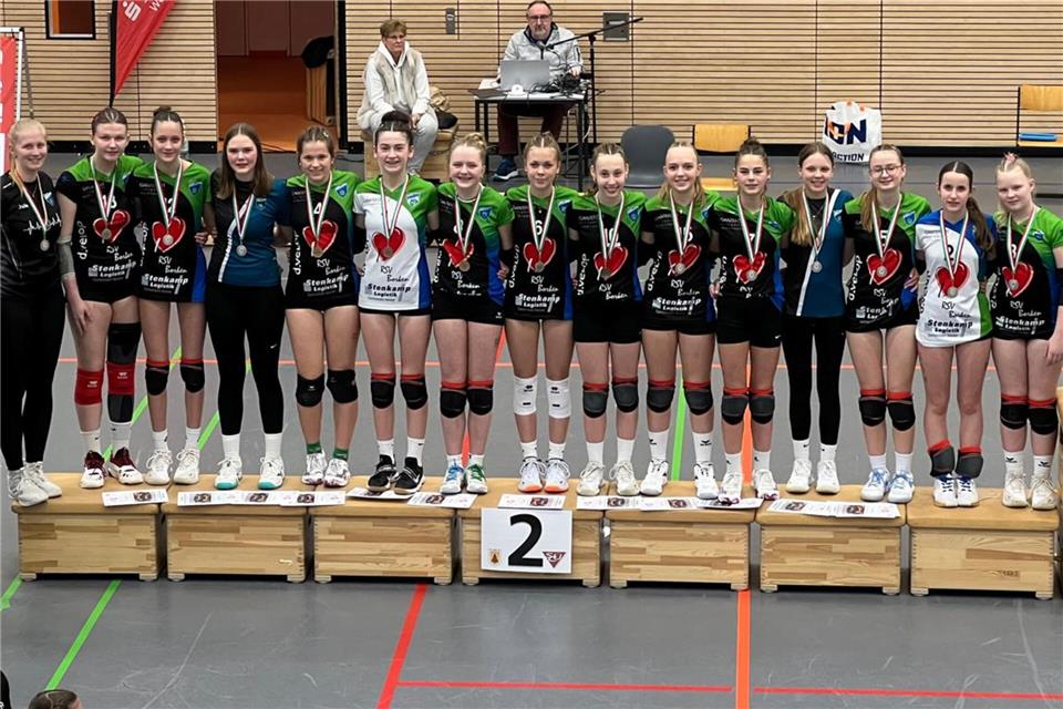 Mit ihrem zweiten Platz bei den Westdeutschen Titelkämpfen sicherten sich die U16-Volleyballerinnen des RSV Borken das Ticket für die Deutsche Meisterschaft.