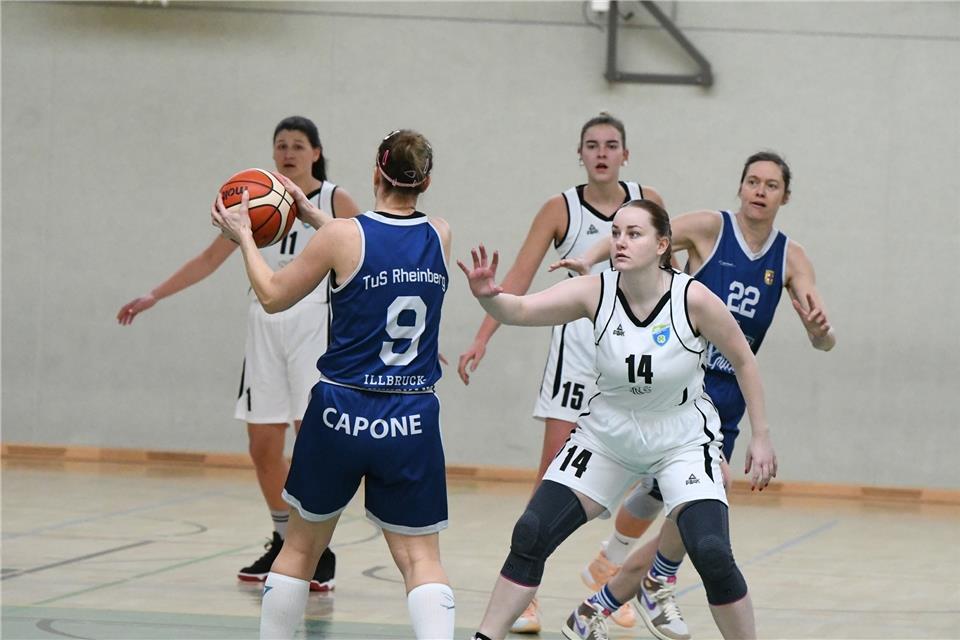 Mit ihren sieben Punkten konnte Mareike Wellkamp (Nummer 14) die Borkener Derby-Niederlage gegen den Lokalrivalen BSV Wulfen nicht verhindern.