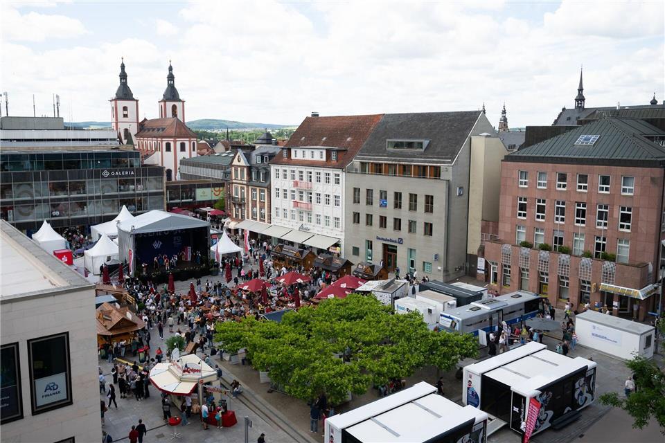 Mit rund 1,1 Millionen Besuchern übertraf der Hessentag die Erwartungen. (Archivbild)Florian Wiegand/dpa