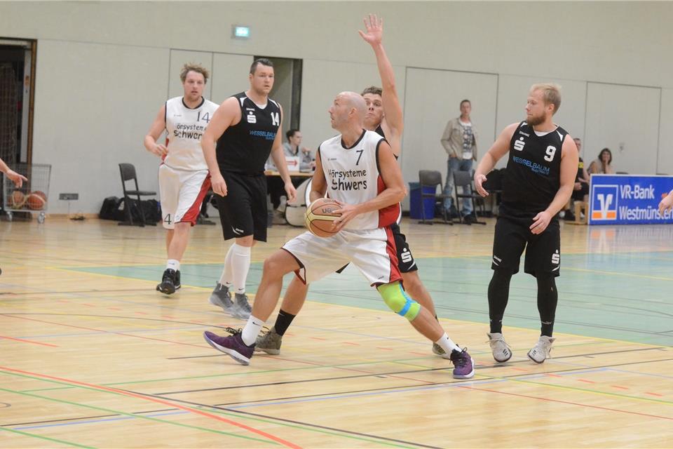 Mit seinen 26 Punkten war Steffen Döhler beim ungefährdeten Borkener Erfolg in Wulfen der treffsicherste Schütze im RC-Dress.