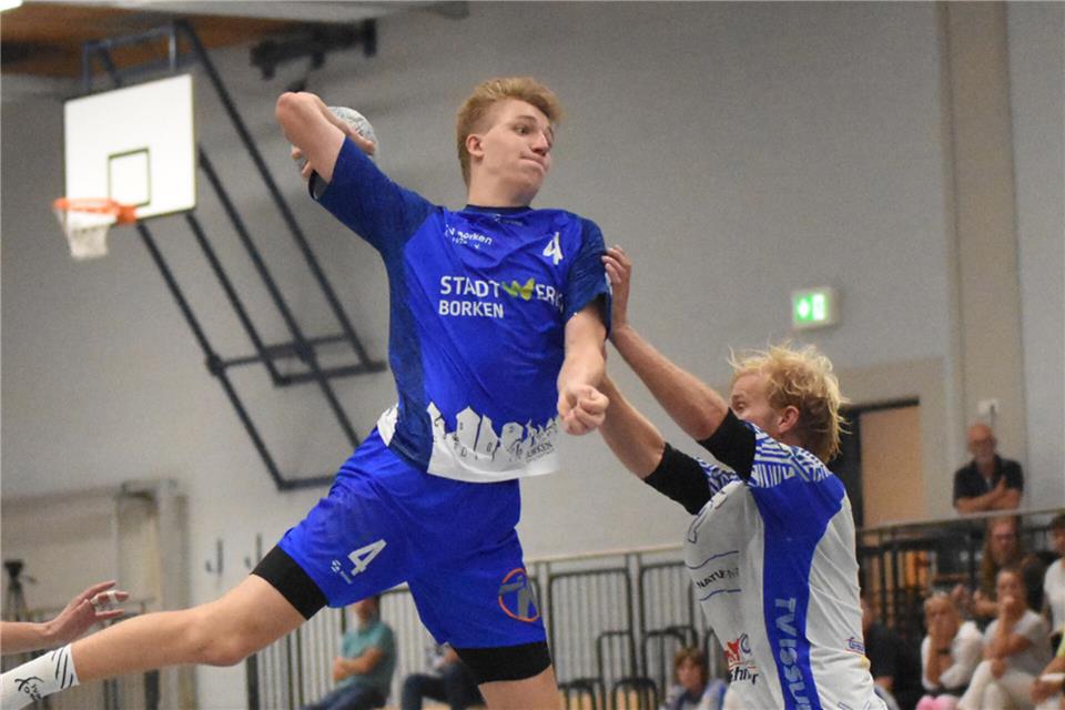 Mit seinen fünf Toren war Frederik Gesing der zweitbeste Torschütze im Borkener Dress.