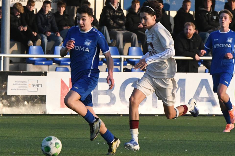 Mit zwei Treffern avancierte Yunus Yamur (links) beim 3:2 gegen Hamm zum Matchwinner für die Gemener Westfalia.