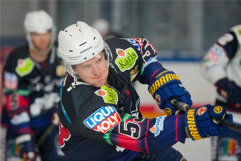 Mitch Reinke fehlt den Eisbären auf unbestimmte Zeit. (Archivbild)Soeren Stache/dpa