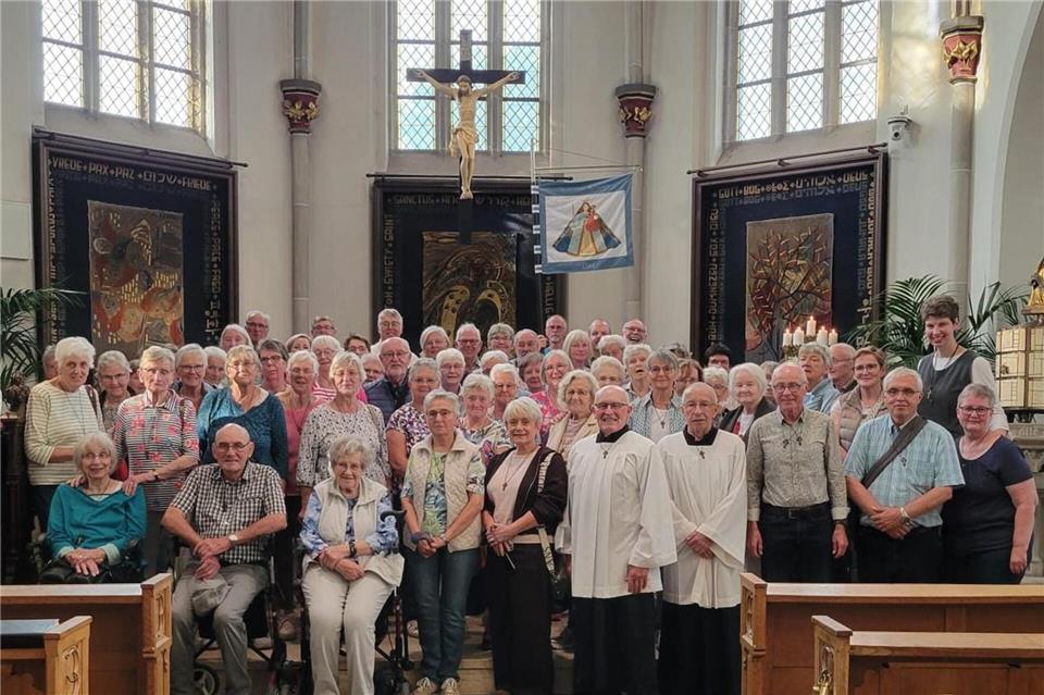 Mitglieder der Pfarrei St. Peter und Paul haben eine Pilgerreise nach Kevelaer unternommen.
