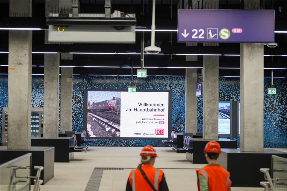 Mitte Juni ist der Starttermin: Dann pendeln die Züge der neuen S15 zwischen Hauptbahnhof und Gesundbrunnen. Soeren Stache/dpa
